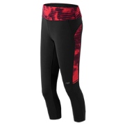 New Balance Performance Fashion Crop Black with Cerise P17d6904